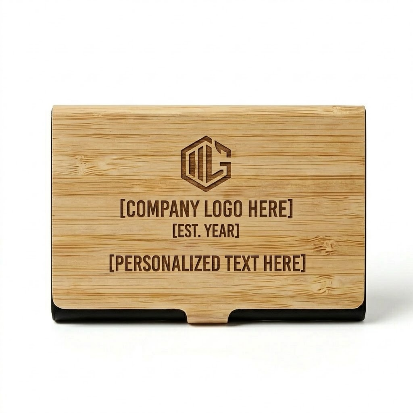 Customisable Bamboo Corporate Gift Set, 7-Piece Combo with Notebook, Pen, Tumbler, Jute Tote Bag, Phone Stand, Keychain, Card Holder