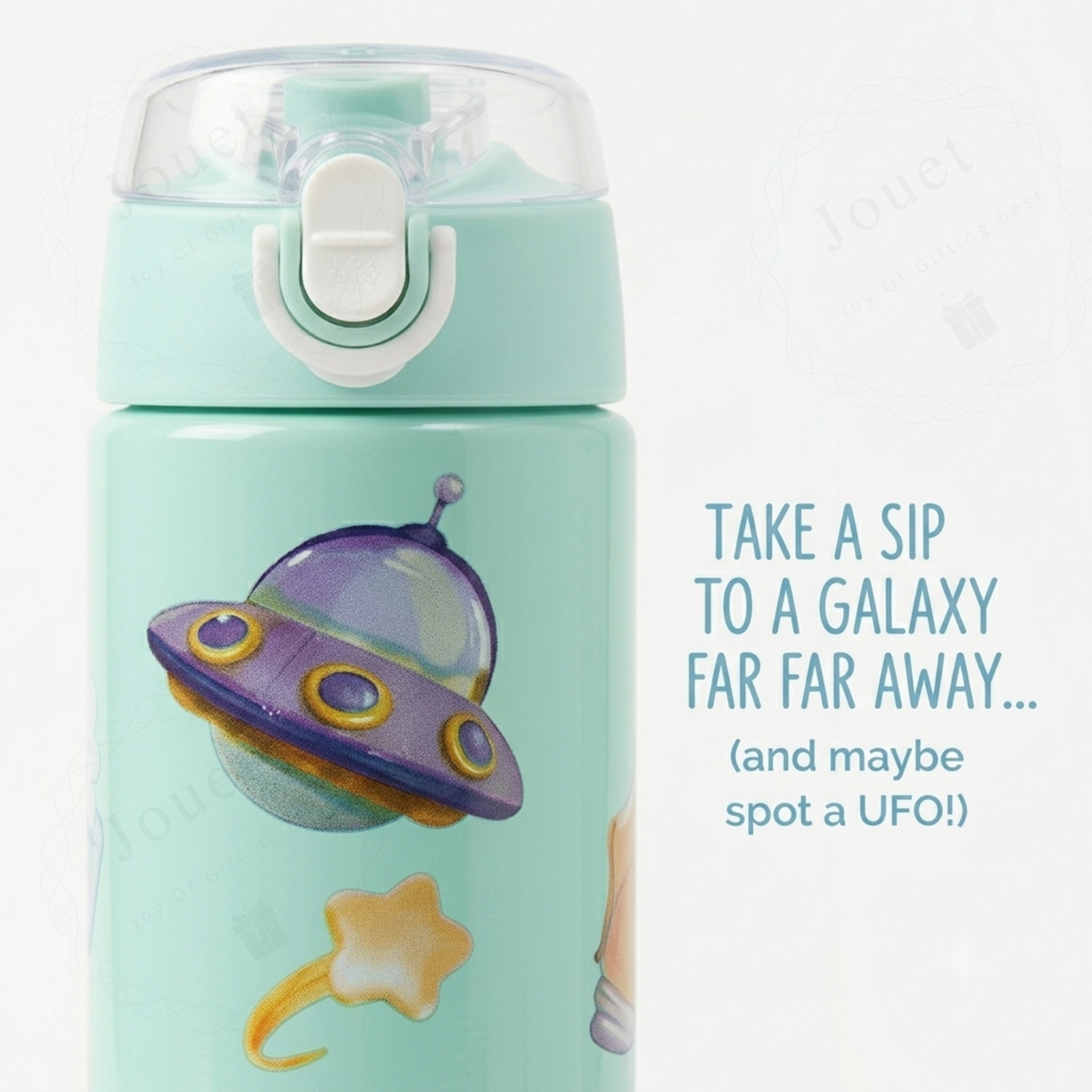 900ml Kids Water Bottle – Leakproof BPA-Free Plastic Sipper with Flip-Top Lock & Carry Strap for School, Travel & Outdoor Use