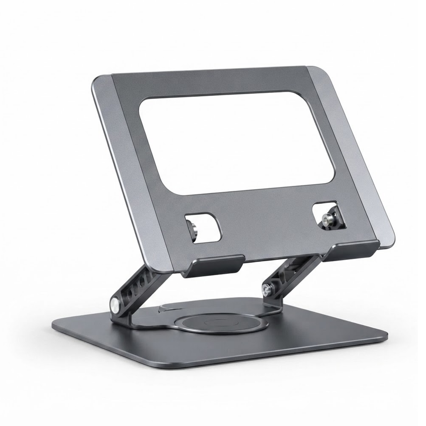 360° Rotating Adjustable Laptop Stand | Aluminum Ergonomic Stand for 10–17.3" Laptops & Tablets