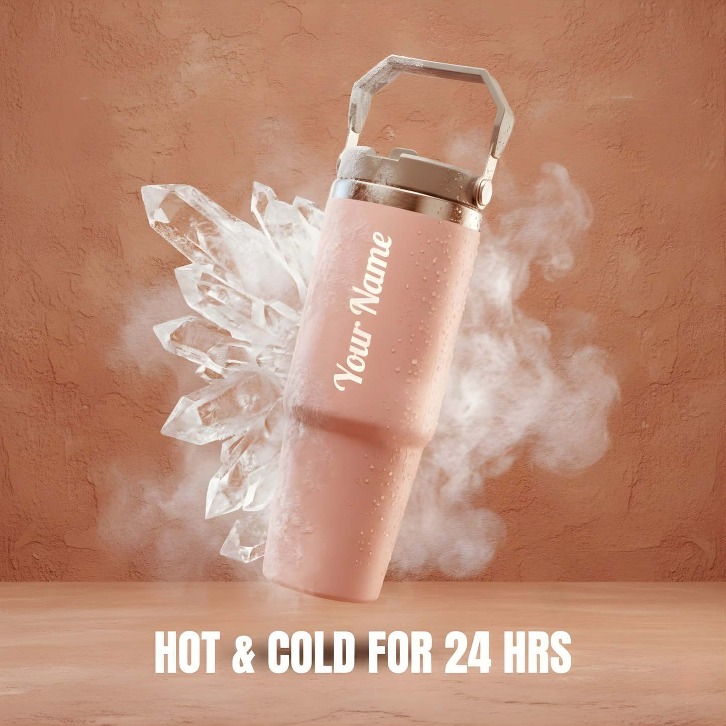 Custom Name Engraved Insulated Tumbler – 900ml Stainless Steel Travel Mug