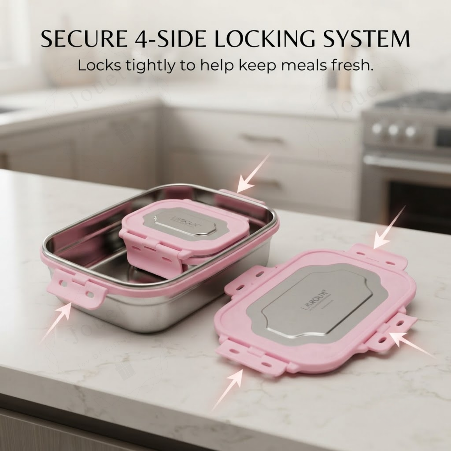 Leakproof Stainless Steel Lunch Box with Airtight Inner Container