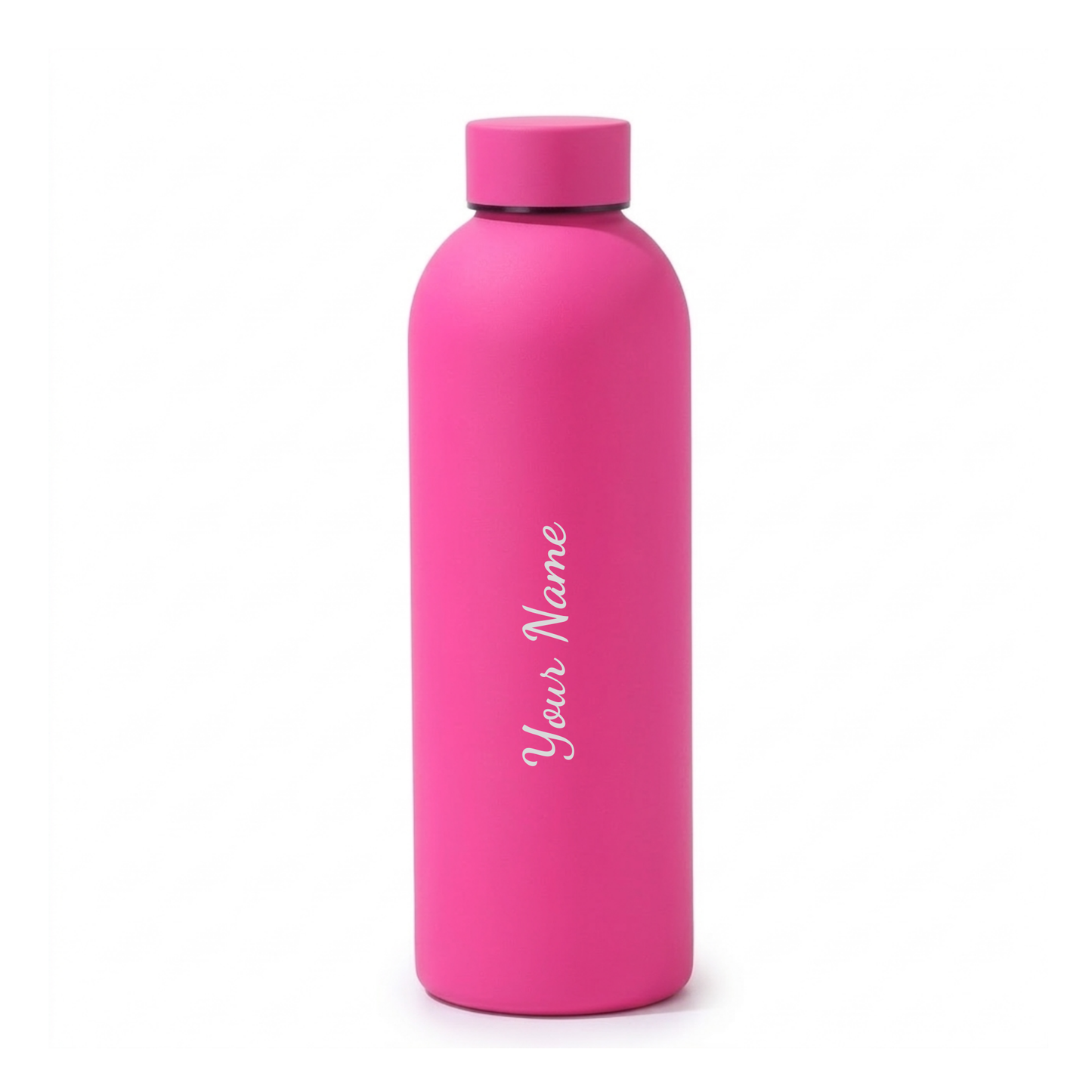 Personalized 500ml Thermos Bottle with Custom Name, Stainless Steel Vacuum Insulated Flask, Leakproof Travel Bottle