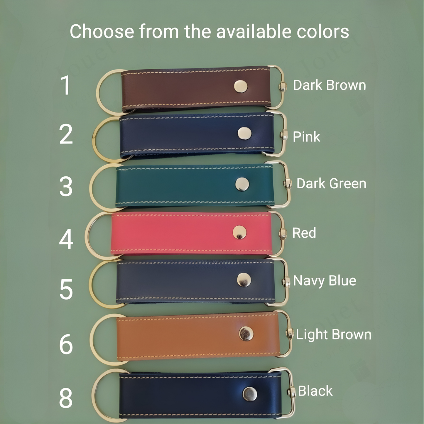 Personalized Faux Leather Keychain with Custom Name Tag & Metal Charm, Stylish Key Ring for Keys, Bags & Gifts, 2.5 × 16 cm