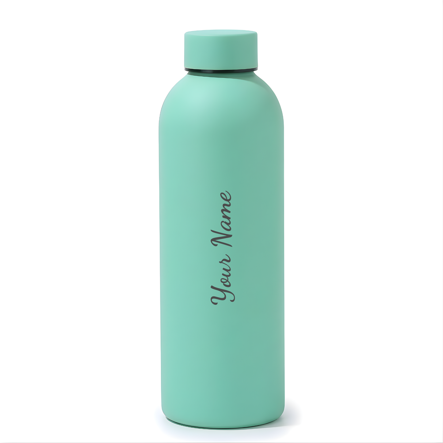 Personalized 500ml Thermos Bottle with Custom Name, Stainless Steel Vacuum Insulated Flask, Leakproof Travel Bottle