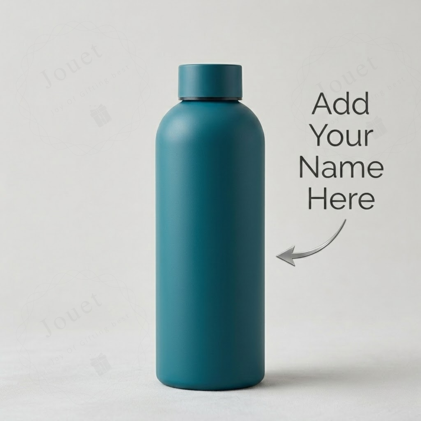 Personalized 500ml Thermos Bottle with Custom Name, Stainless Steel Vacuum Insulated Flask, Leakproof Travel Bottle