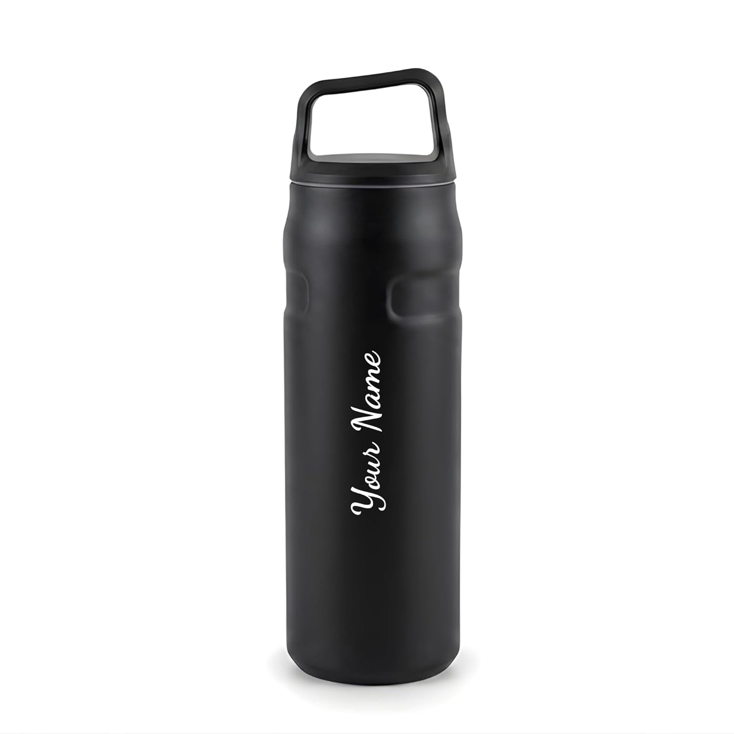 Personalized 700ml Thermos Bottle with Custom Name, Stainless Steel Vacuum Insulated Flask, Leakproof Travel Bottle