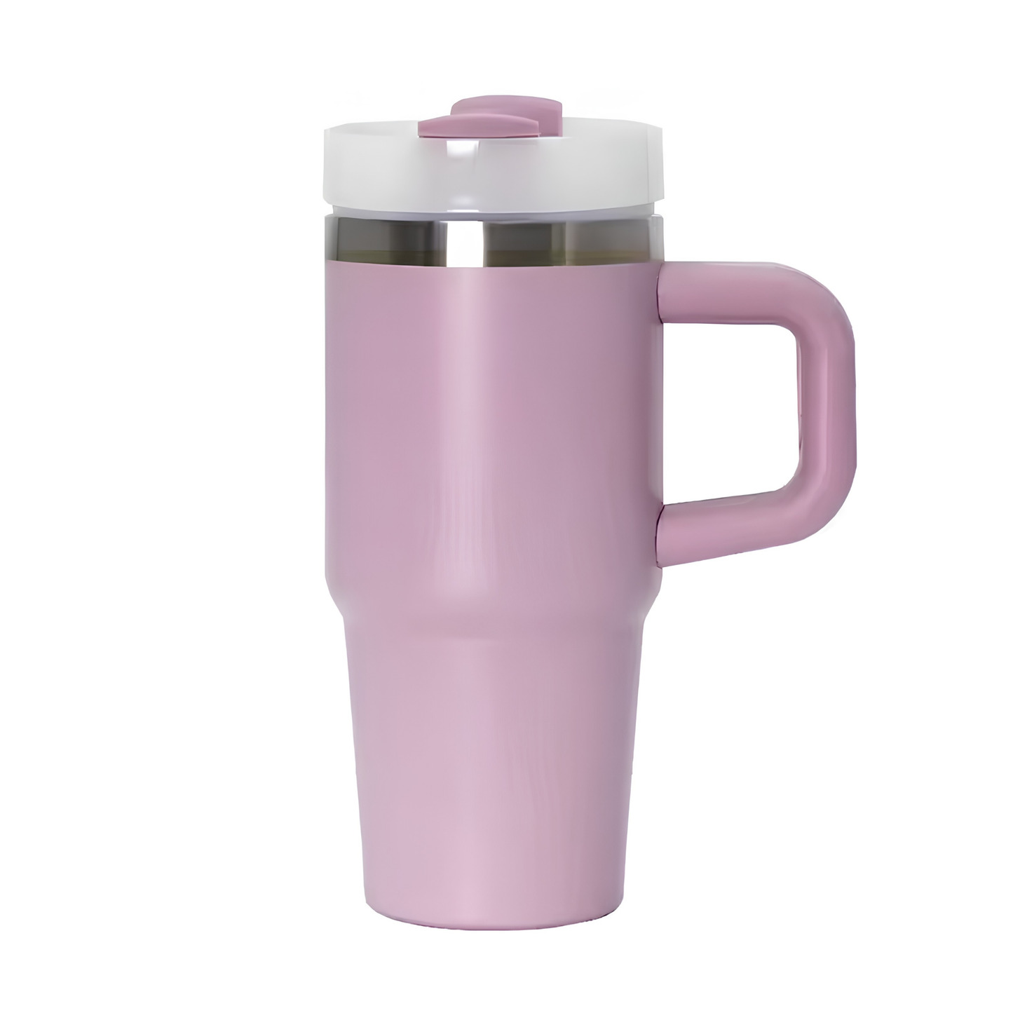 500ml Insulated Stainless Steel Water Bottle with Handle & Straw