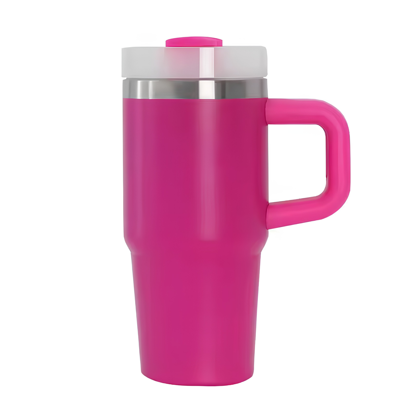 500ml Insulated Stainless Steel Water Bottle with Handle & Straw