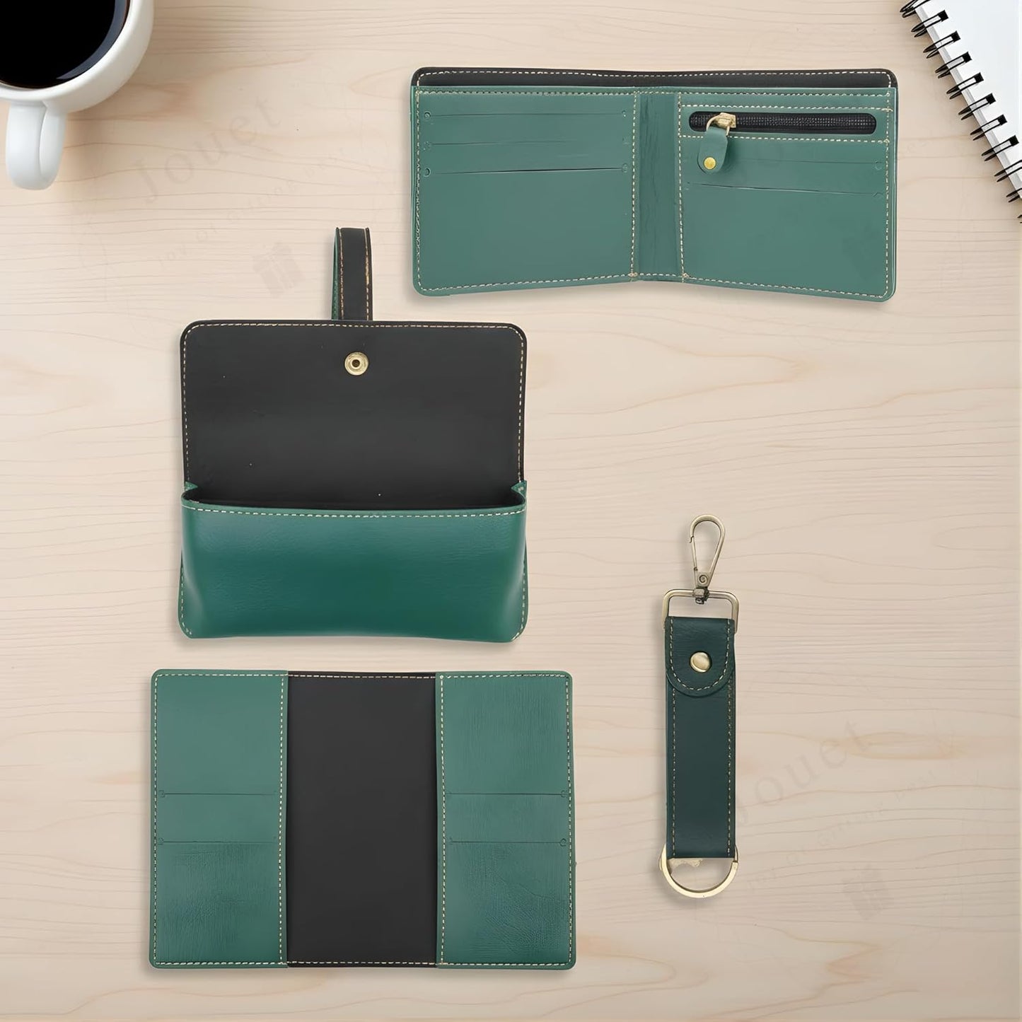 Customised Leather Travel Gift Set for Women