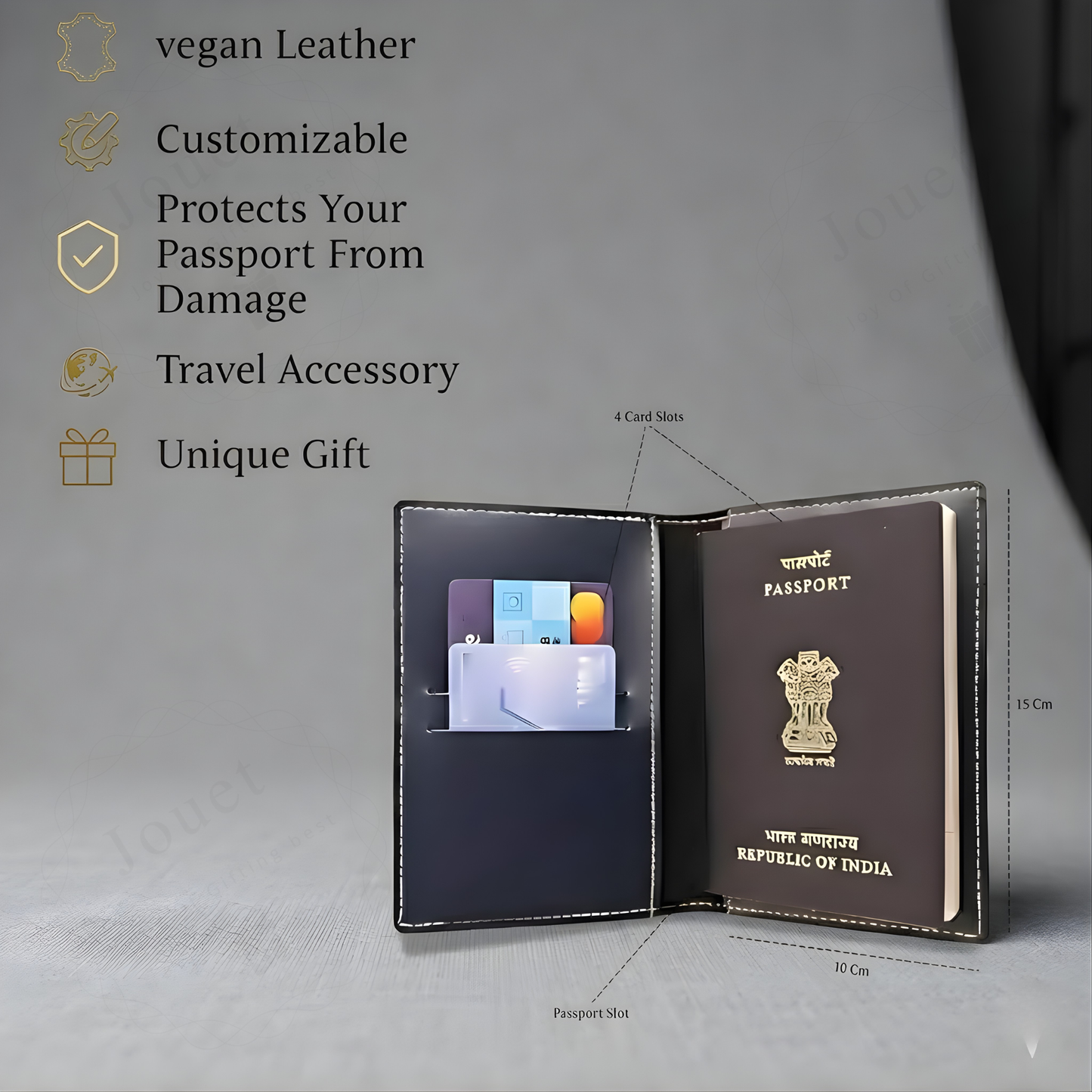 Personalized Wallet & Purse Gift Set for Women with Smart Bottle & Name Charm